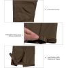 imageLittle Donkey Andy Mens Waterproof Lightweight Rain Pants Breathable Windproof Hiking Golf Fishing PantsCoffee Liqueur