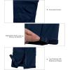 imageLittle Donkey Andy Mens Waterproof Lightweight Rain Pants Breathable Windproof Hiking Golf Fishing PantsPageant Blue