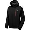 imageLittle Donkey Andy Mens Waterproof Rain Jacket Outdoor Lightweight Hooded Raincoat for Hiking Golf Travel FishingB1blackBlack