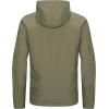 imageLittle Donkey Andy Mens Waterproof Rain Jacket Windproof Light Jacket Outdoor Rain Shell with Hood for Hiking Travel GolfBurnt Olive