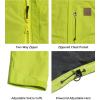 imageLittle Donkey Andy Mens Waterproof Rain Jacket Windproof Light Jacket Outdoor Rain Shell with Hood for Hiking Travel GolfLove Bird