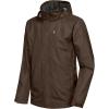 imageLittle Donkey Andy Mens Highperformance Waterproof Rain Jacket Ultra Lightweight Rain Shell for HikingGolfTravelB9brownBrown