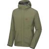 imageLittle Donkey Andy Mens Waterproof Rain Jacket Windproof Light Jacket Outdoor Rain Shell with Hood for Hiking Travel GolfBurnt Olive