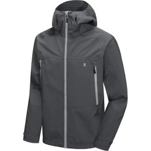 imageLittle Donkey Andy Mens Highperformance Waterproof Rain Jacket Outdoor Windbreaker Rain Coat Shell for HikingGolfC3greyhigh Performance