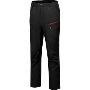 imageLittle Donkey Andy Mens Rain Pants Waterproof Lightweight Breathable Rainproof Pants for Hiking Golf FishingBlack
