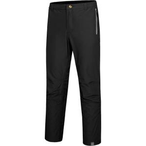 imageLittle Donkey Andy Mens Waterproof Lightweight Rain Pants Breathable Windproof Hiking Golf Fishing PantsBlack