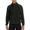 imageLittle Donkey Andy Mens Quickdry Running Jacket Convertible UPF 50 Cycling Jacket Windbreaker with Removable SleevesDetachable Hoodblack