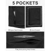 imageLittle Donkey Andy Mens Quickdry Running Jacket Convertible UPF 50 Cycling Jacket Windbreaker with Removable SleevesDetachable Hoodblack