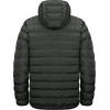 imageLittle Donkey Andy Mens Warm Waterproof Puffer Jacket Hooded Windproof Winter Coat with Recycled InsulationDark Grey Heather