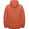 imageLittle Donkey Andy Mens Warm Waterproof Puffer Jacket Hooded Windproof Winter Coat with Recycled InsulationOrange Heather