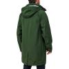 imageLittle Donkey Andy Mens Waterproof Rain Jacket Outdoor Lightweight Mountain Windbreaker Long Coat for Hiking Golf TravelArmy Green