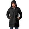 imageLittle Donkey Andy Mens Waterproof Rain Jacket Outdoor Lightweight Mountain Windbreaker Long Coat for Hiking Golf TravelBlack