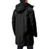 imageLittle Donkey Andy Mens Waterproof Rain Jacket Outdoor Lightweight Mountain Windbreaker Long Coat for Hiking Golf TravelBlack