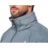 imageLittle Donkey Andy Mens Waterproof Rain Jacket Outdoor Lightweight Mountain Windbreaker Long Coat for Hiking Golf TravelGrey