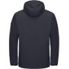 imageLittle Donkey Andy Mens Waterproof Ski Snowboarding Jacket Windproof Warm Coat with Detachable HoodBlack Heather