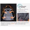 imageLittle Donkey Andy Mens Waterproof Ski Snowboarding Jacket Windproof Warm Coat with Detachable HoodBlue Heather