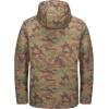 imageLittle Donkey Andy Mens Waterproof Ski Snowboarding Jacket Windproof Warm Coat with Detachable HoodCamo Green