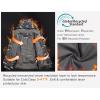 imageLittle Donkey Andy Mens Waterproof Ski Snowboarding Jacket Windproof Warm Coat with Detachable HoodCamo Grey