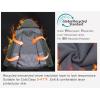 imageLittle Donkey Andy Mens Waterproof Ski Snowboarding Jacket Windproof Warm Coat with Detachable HoodCarbon Heather