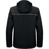 imageLittle Donkey Andy Mens Waterproof Softshell Jacket with Detachable Sleeves and Hood Fleece Mountain Ski Snow Rain CoatBlack
