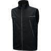 imageLittle Donkey Andy Mens Waterproof Softshell Jacket with Detachable Sleeves and Hood Fleece Mountain Ski Snow Rain CoatBlack