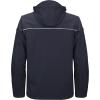 imageLittle Donkey Andy Mens Waterproof Softshell Jacket with Detachable Sleeves and Hood Fleece Mountain Ski Snow Rain CoatDark Bluea1