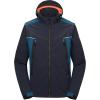imageLittle Donkey Andy Mens Waterproof Softshell Jacket with Detachable Sleeves and Hood Fleece Mountain Ski Snow Rain CoatDark Bluea3