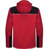 imageLittle Donkey Andy Mens Waterproof Softshell Jacket with Detachable Sleeves and Hood Fleece Mountain Ski Snow Rain CoatRed