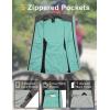 imageLittle Donkey Andy Windproof Sleeveless Vest Jacket for Women WaterRepellent Stretch Sports Vest for Cycling RunningLight Grey