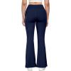 imageLittle Donkey Andy Womens Flare Leggings Cross HighWaisted Yoga Pants Athletic Casual Length PantsDark Blue