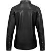 imageLittle Donkey Andy Womens Leather Jacket Long Sleeve Waterproof Stretch Faux Leather Jacket for Women Outwear CasualBlack