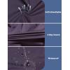 imageLittle Donkey Andy Womens Lightweight Softshell Jacket Windbreaker for Running Travel Hiking Windproof WaterproofDark Purple