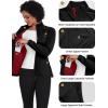 imageLittle Donkey Andy Womens Lightweight Softshell Jacket for Running Cycling Water Repellent Windbreaker with Zipper PocketsBlack