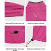 imageLittle Donkey Andy Womens Lightweight Softshell Jacket for Running Cycling Water Repellent Windbreaker with Zipper PocketsRose