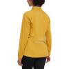 imageLittle Donkey Andy Womens Lightweight Softshell Jacket for Running Cycling Water Repellent Windbreaker with Zipper PocketsTurmeric