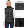 imageLittle Donkey Andy Womens Puffer Vest Lightweight Sleeveless Golf Padded JacketBlack