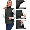 imageLittle Donkey Andy Womens Puffer Vest Lightweight Sleeveless Golf Padded JacketBlack