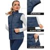 imageLittle Donkey Andy Womens Puffer Vest Lightweight Sleeveless Golf Padded JacketBlue