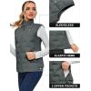 imageLittle Donkey Andy Womens Puffer Vest Lightweight Sleeveless Golf Padded JacketGrey