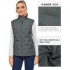 imageLittle Donkey Andy Womens Puffer Vest Lightweight Sleeveless Golf Padded JacketGrey