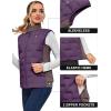 imageLittle Donkey Andy Womens Puffer Vest Lightweight Sleeveless Golf Padded JacketPurple