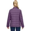 imageLittle Donkey Andy Womens Warm Windproof Puffer Jacket Lightweight Breathable Jacket Winter LongSleeve Insulated CoatViolet