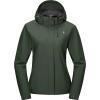 imageLittle Donkey Andy Womens Waterproof Rain Jacket Lightweight Hooded Raincoat for Travel Hiking GolfArmy Green