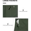 imageLittle Donkey Andy Womens Waterproof Rain Jacket Lightweight Hooded Raincoat for Travel Hiking GolfArmy Green