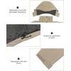 imageLittle Donkey Andy Womens Waterproof Rain Jacket Lightweight Hooded Raincoat for Travel Hiking GolfKhaki