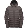 imageLittle Donkey Andy Mens Warm Waterproof Puffer Jacket Hooded Windproof Winter Coat with Recycled InsulationCoffee Heather