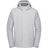 imageLittle Donkey Andy Mens Waterproof Ski Snowboarding Jacket Windproof Warm Coat with Detachable HoodLight Gray Heather