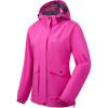 imageLittle Donkey Andy Womens Waterproof Rain jacket with Hood Lightweight Windbreaker Raincoat Shell for Camping HikingRose