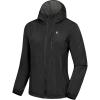 imageLittle Donkey Andy Womens Windbreaker Jacket with Hood Water Repellent Light Jacket for Women Wrinkle ReductionBlack