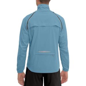 imageLittle Donkey Andy Mens Quickdry Running Jacket Convertible UPF 50 Cycling Jacket Windbreaker with Removable SleevesBlue